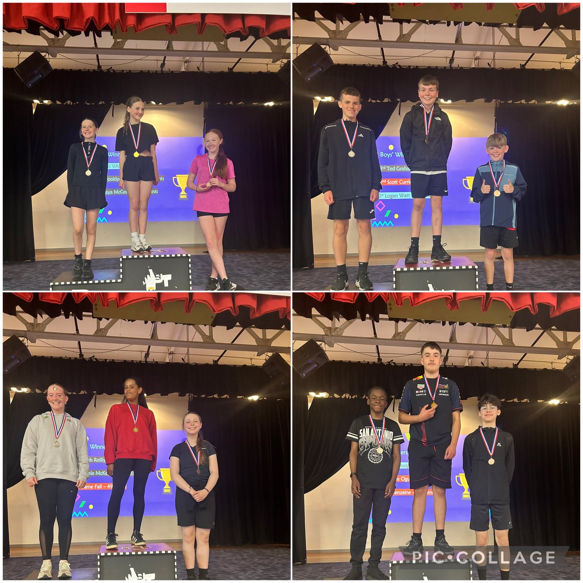 GovanPEdept's tweet photo. Sports Day 2025 👏🏼🏅Huge Well Done to everyone who took part &amp; to all of our winners 🥇🥈🥉. House champion of the year goes to Bruce 🏆 https://t.co/hr36ZVwqBX
