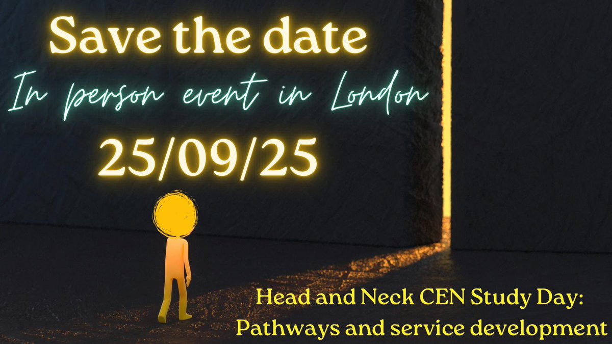 💥Save the Date💥

🧑‍🎓 What: Study Day 2025
📆 When: 25/9/25
📍 Where: London 
❓ Topic: pathways &amp; service development