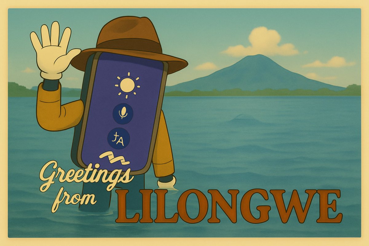Syd is in Lilongwe, Malawi today and <a href="/fungooli/">Mel A</a> has been showing him around the Wildlife Center and Lake Malawi! 🇲🇼

Syd has learnt that Malawi is called the "Warm Heart of Africa" because of the kindness and hospitality of its people! ❤️

#sidebarsyd #mote #edtech