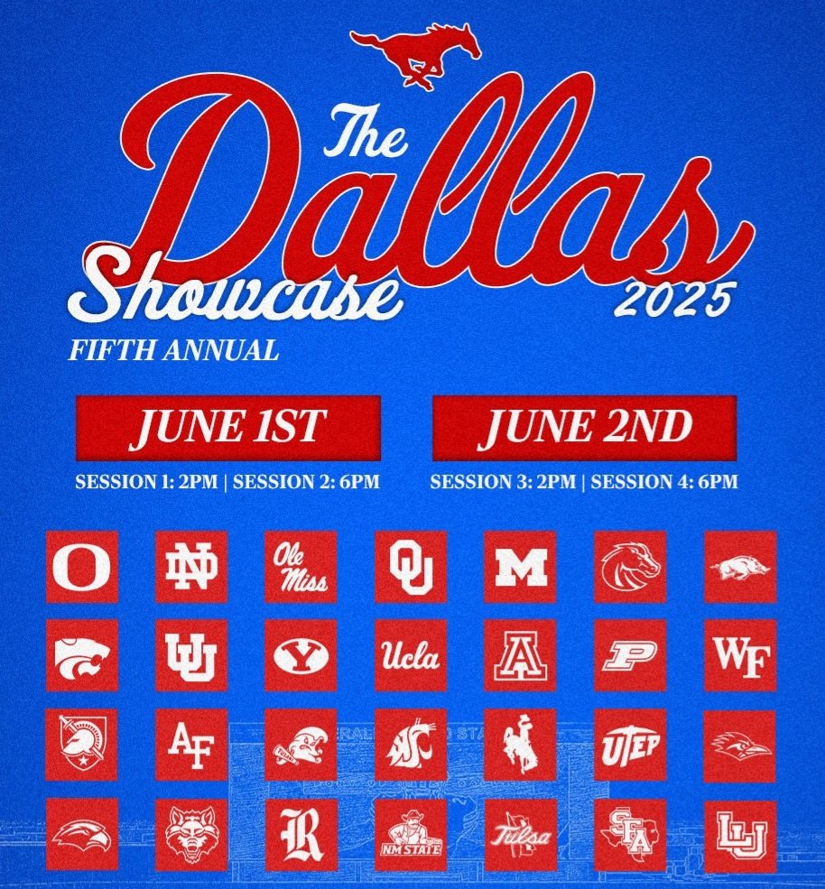 STEEL KURTZ (@steelsport2026) on Twitter photo Competing in Dallas this weekend at the <a href="/SMUFB/">SMU Football</a> showcase.
<a href="/HBHSFootball/">HBHS Oilers Football</a> <a href="/Sunset_Rewind/">Sunset Rewind</a> <a href="/ocvarsityguy/">Dan Albano</a> <a href="/GregBiggins/">Greg Biggins</a> <a href="/BrandonHuffman/">Brandon Huffman</a> <a href="/PrepRedzoneCA/">Prep Redzone California</a> <a href="/PGregorian/">Paul Gregorian</a> <a href="/BroncoSportsFB/">Boise State Football</a> <a href="/Utah_Football/">Utah Football</a> <a href="/wyo_football/">Wyoming Cowboy Football</a> <a href="/BYUfootball/">BYU FOOTBALL</a> <a href="/ArmyWP_Football/">Army Football</a> <a href="/UCLAFootball/">UCLA Football</a> <a href="/OleMissFB/">Ole Miss Football</a> <a href="/OU_Football/">Oklahoma Football</a> Competing in Dallas this weekend at the <a href="/SMUFB/">SMU Football</a> showcase.
<a href="/HBHSFootball/">HBHS Oilers Football</a> <a href="/Sunset_Rewind/">Sunset Rewind</a> <a href="/ocvarsityguy/">Dan Albano</a> <a href="/GregBiggins/">Greg Biggins</a> <a href="/BrandonHuffman/">Brandon Huffman</a> <a href="/PrepRedzoneCA/">Prep Redzone California</a> <a href="/PGregorian/">Paul Gregorian</a> <a href="/BroncoSportsFB/">Boise State Football</a> <a href="/Utah_Football/">Utah Football</a> <a href="/wyo_football/">Wyoming Cowboy Football</a> <a href="/BYUfootball/">BYU FOOTBALL</a> <a href="/ArmyWP_Football/">Army Football</a> <a href="/UCLAFootball/">UCLA Football</a> <a href="/OleMissFB/">Ole Miss Football</a> <a href="/OU_Football/">Oklahoma Football</a>