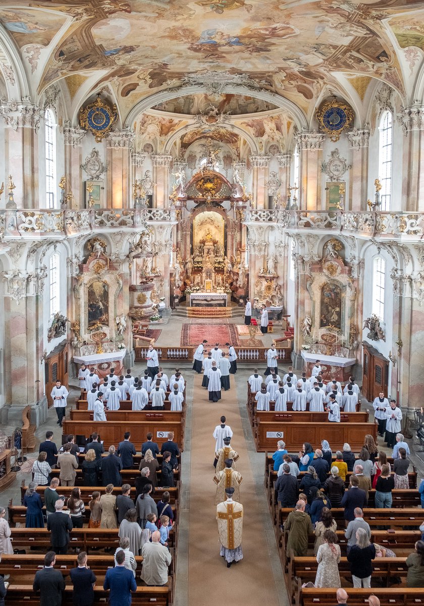 Birnau : fête de l'Ascension / Christi Himmelfahrt
#fssp #wigratzbad
