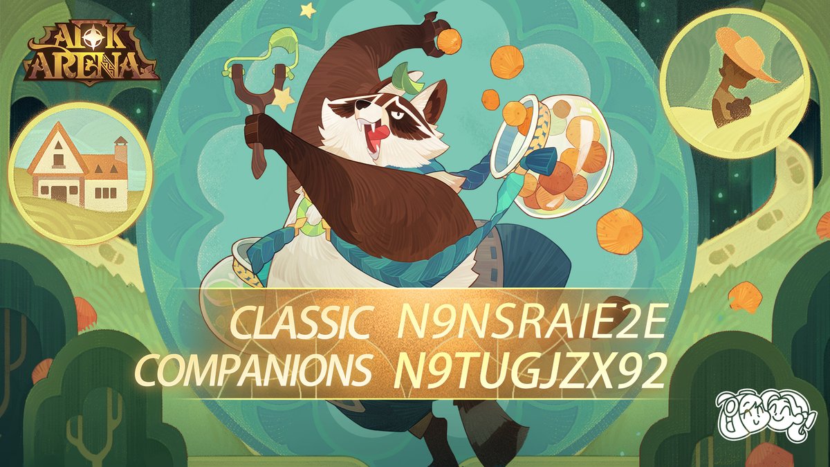Greetings Adventurers!

Wishing you happiness as children every day, not only on Children's Day! 🎈
We are sending adventurers the gift code! Come and get the gift!🎁

-Here's the Gift Code-
◽ Classic: n9nsraie2e
◽ Companions:  n9tugjzx92
◽ Rules: The code can be redeemed only