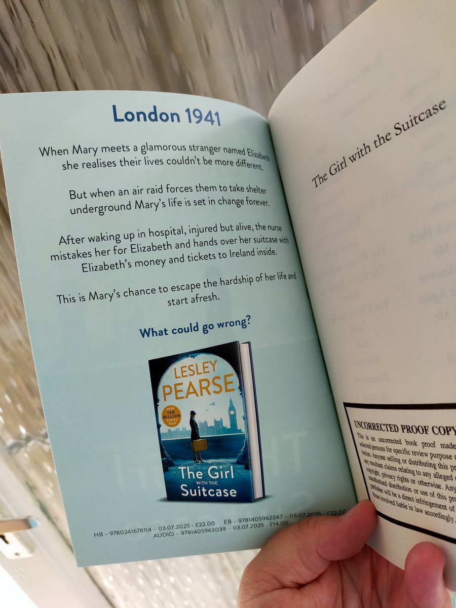 Hannah | Echoesinanemptyroom (@bookbloghannah) on Twitter photo Book post: The Girl with the Suitcase by <a href="/LesleyPearse/">Lesley Pearse</a>
Out 3rd July
Thank you to <a href="/MichaelJBooks/">Penguin Michael Joseph</a> for sending me a copy.
#TheGirlWithTheSuitcase Book post: The Girl with the Suitcase by <a href="/LesleyPearse/">Lesley Pearse</a>
Out 3rd July
Thank you to <a href="/MichaelJBooks/">Penguin Michael Joseph</a> for sending me a copy.
#TheGirlWithTheSuitcase