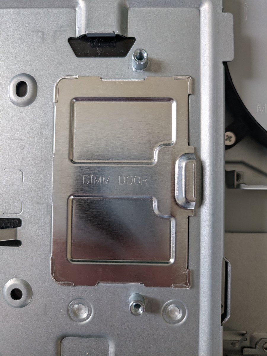 I took an all in one PC apart and came across a ram door that actually looks like a door.
Thank you Dell.