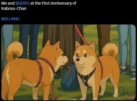 <a href="/JakeGagain/">JAKE</a> Goodmorning Jake, 

Happy Friday from the $Mu-Chan community 

Join the cult 🐕

<a href="/Mu_chan_ETH/">Mu</a>