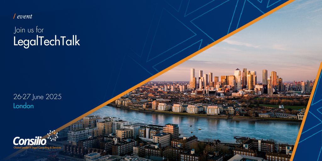 It is almost time for Legal Tech Talk in London.

 Join us from 6/26 to 6/27 for 2 days of legal innovation, tech solutions and industry connections.

Click to learn more: bit.ly/3ERiNLs