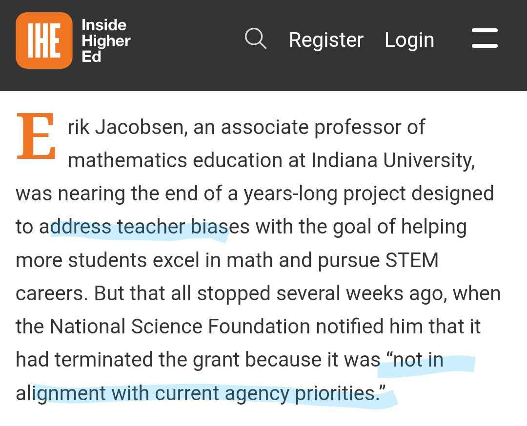 Some <a href="/NSF/">U.S. National Science Foundation</a> news
insidehighered.com/news/governmen…