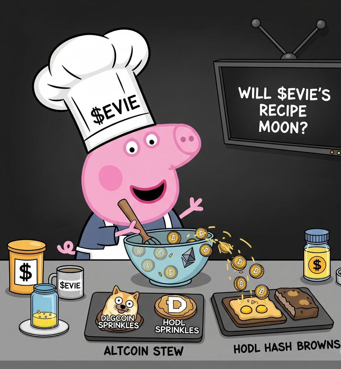 CMidex11194's tweet photo. Weak hands? This ain’t for you.
$EVIE is for the ones who go HARD in the paint and cook.
Full send or full regret.
#EVIE
Tg:@eviesolportal https://t.co/CjlrFaFro0