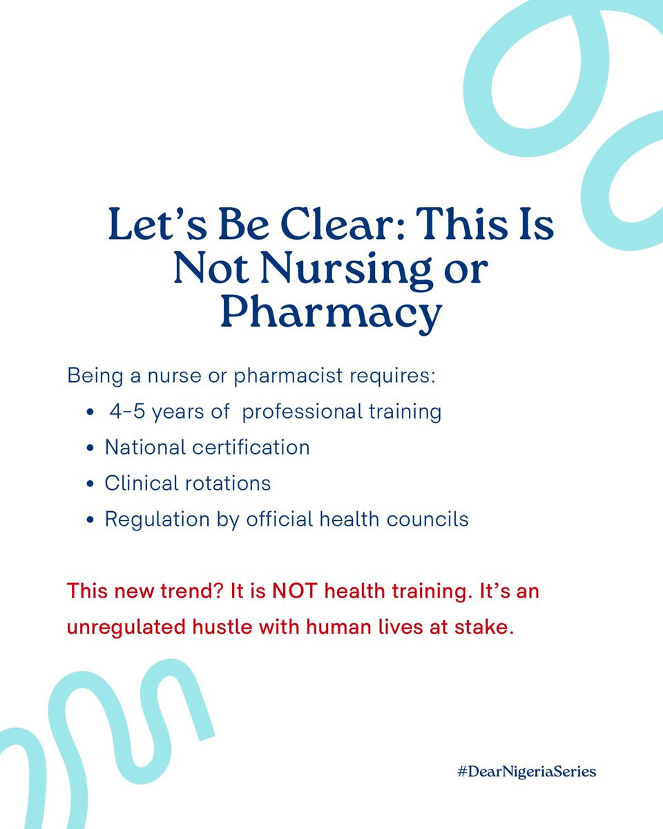 officialtphp's tweet photo. #DearNigeriaThisIsPublicHealth
#StopMedicalQuackery
#FreedomNoBeLicense
#ThePublicHealthPlace
#FakeNurseRealRisk
#HealthIsNotGuesswork
#ProtectTheProfession
#NaijaHealthTalk
#HumanLivesMatter
#ApprenticeshipGoneWrong https://t.co/yIjDEJjs5g