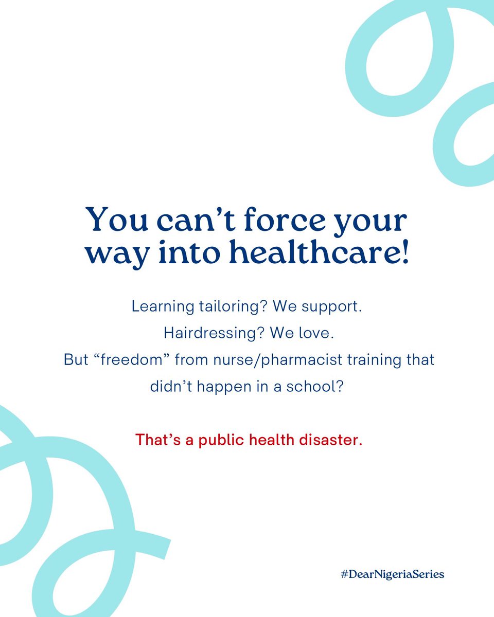 officialtphp's tweet photo. #DearNigeriaThisIsPublicHealth
#StopMedicalQuackery
#FreedomNoBeLicense
#ThePublicHealthPlace
#FakeNurseRealRisk
#HealthIsNotGuesswork
#ProtectTheProfession
#NaijaHealthTalk
#HumanLivesMatter
#ApprenticeshipGoneWrong https://t.co/yIjDEJjs5g