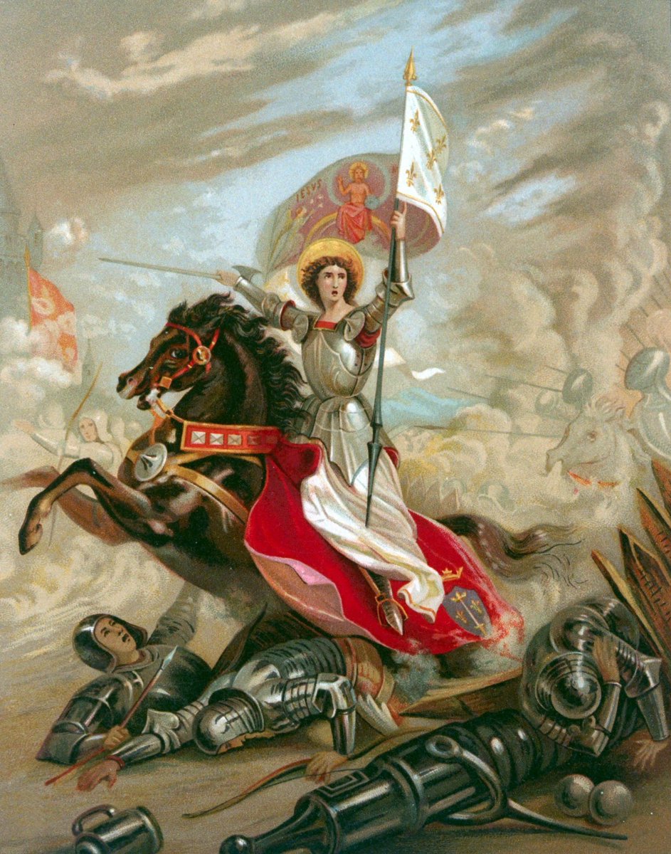 Catholic_Mind's tweet photo. I place trust in God, my creator, in all things; I love Him with all my heart.

- St. Joan of Arc https://t.co/NP4goCqxWG
