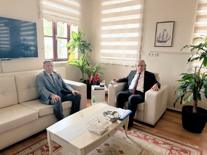 Kuşadası Kaymakamı İbrahim Keklik’e Ziyaret