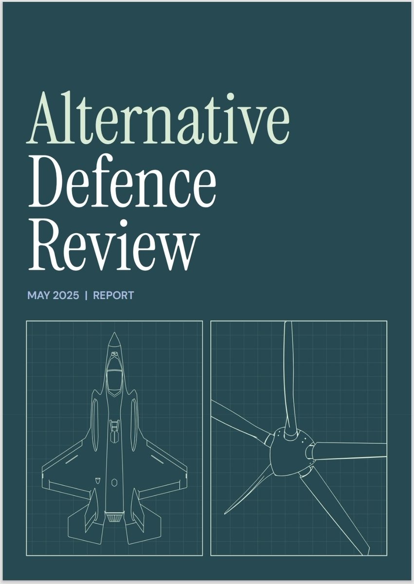 Swords into ploughshares.
F-35s into wind turbines!

I'm pleased that <a href="/RMTunion/">RMT</a>’s call for 'a new foreign policy with peace and social justice at its heart’ has lead to publication today of the Alternative Defence Review. Read it here: 
cnduk.org/ADR/

#JobsNotBombs
#ADR