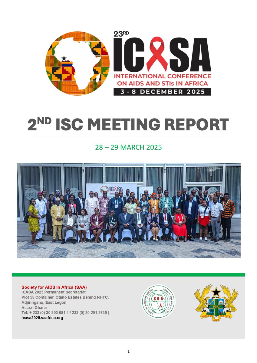 📢 Missed the ICASA 2025 ISC Meeting? Here's Your Recap!

Held on 28–29 March at Alisa Hotel, Accra, the 2nd International Steering Committee (ISC) Meeting brought together 100+ stakeholders.

Key Updates:

1. Plenary  session topics and speakers confirmed

2. Plans  for