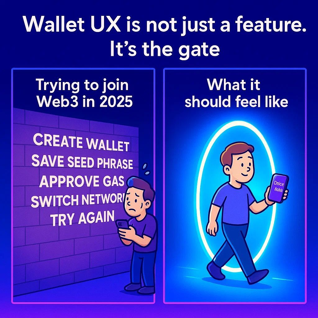 Wallet UX is still the biggest wall between Web3 and billions of users.