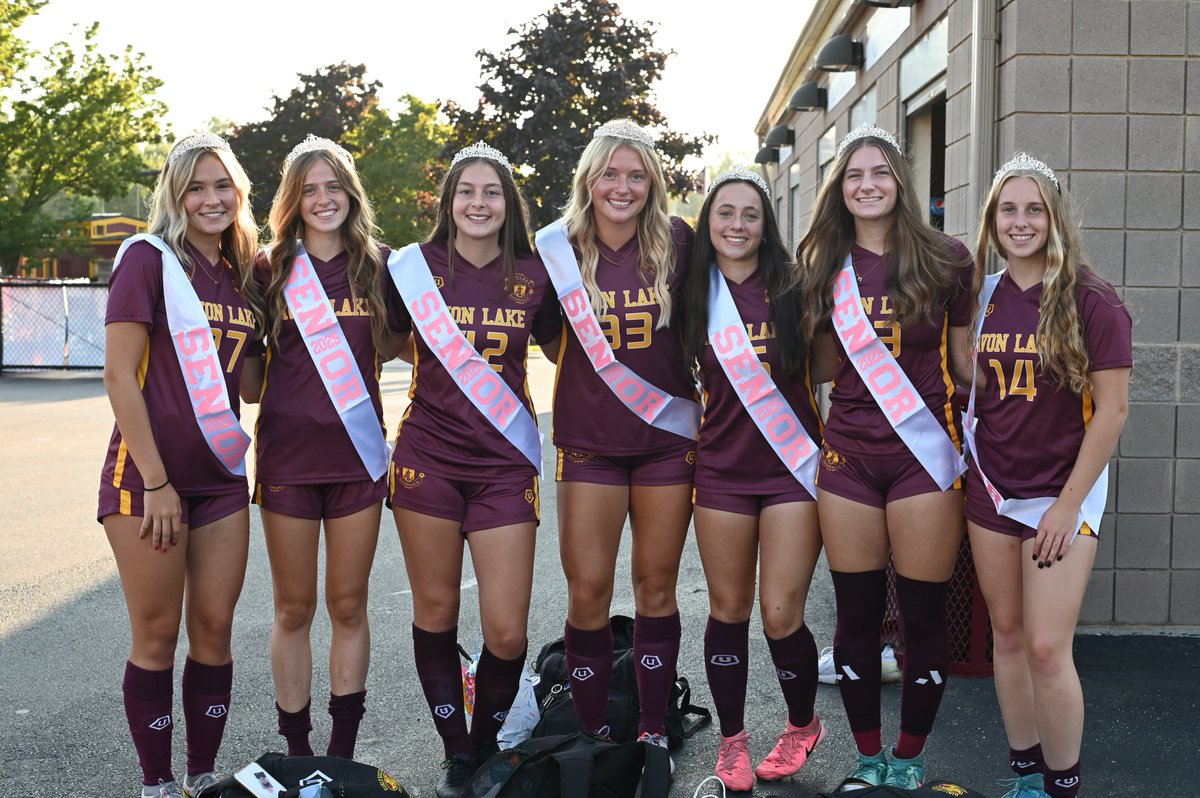 SoccerShoregals's tweet photo. Today is that long awaited day...Graduation Day for ALHS!!! Let's salute our graduating seniors &amp; SWC champs one last time from L-R: Hana Starkey, Olivia Lengel, Lila Krawiec, Sally Fedders, Tera Sansotta, Claire David, Bri Weber. Now, go chase your dreams and make us proud! 👏👏 https://t.co/a8qfp3FBQ8
