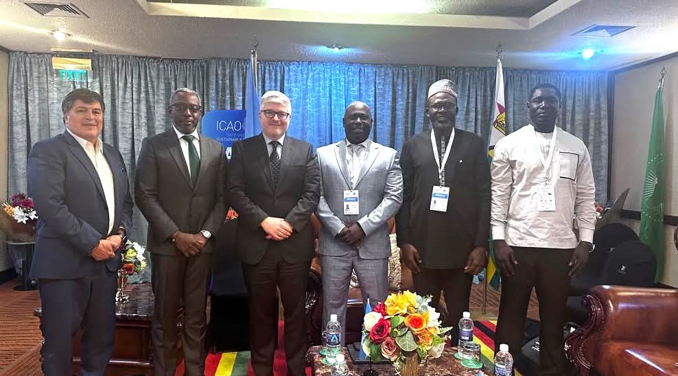 meteosenegal's tweet photo. AFI Week 2025 : L’ANACIM participe aux travaux dans les domaines des SAF et la disponibilité de professionnels qualifiés et compétents.
#mitta
#anacim
#AFIWeek
#ICAO
#wacaf
#SustainableAviationFuel
#NGAP https://t.co/Dw2divjsY4