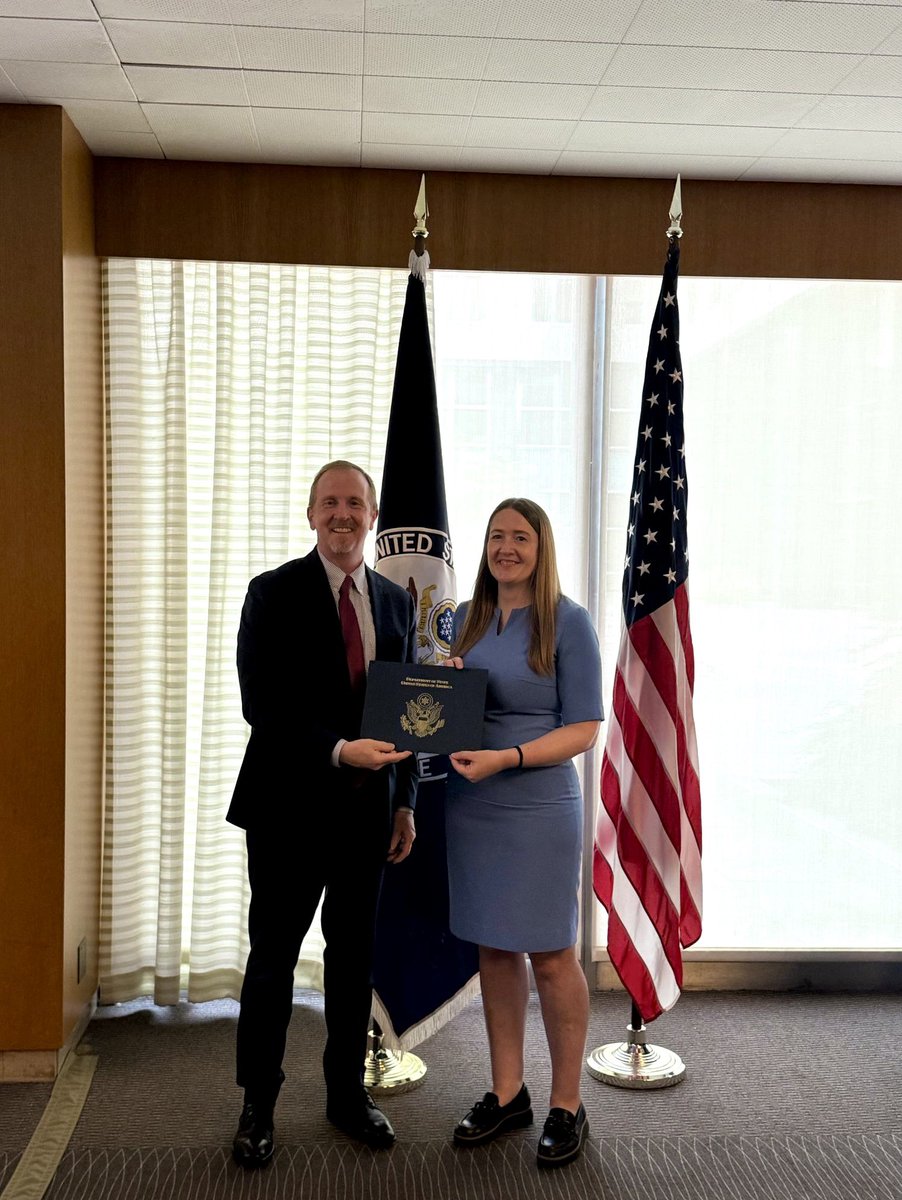 Latvia in USA | #StandWithUkraine 🇺🇦 (@latvia_usa) on Twitter photo Congratulations to our 🇱🇻 diplomat Kristīne Lielā for completing the Transatlantic Diplomatic Fellowship <a href="/StateDept/">Department of State</a>. We look forward to welcoming Kristīne to the Embassy team this summer! Congratulations to our 🇱🇻 diplomat Kristīne Lielā for completing the Transatlantic Diplomatic Fellowship <a href="/StateDept/">Department of State</a>. We look forward to welcoming Kristīne to the Embassy team this summer!