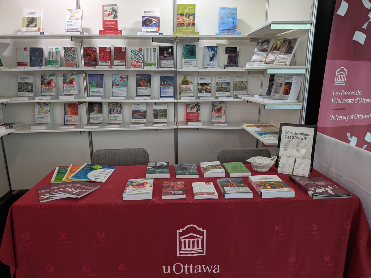 Presses uOttawa (@uottawapress) on Twitter photo Day 1 of #Congressh2025 kicks off today at <a href="/GBCollege/">George Brown College</a>. Swing by our booth (206) at the Congress Expo to chat about your projects, browse a selection of our books, and discover titles from the Presses <a href="/ustboniface/">Université de Saint-Boniface</a>. Day 1 of #Congressh2025 kicks off today at <a href="/GBCollege/">George Brown College</a>. Swing by our booth (206) at the Congress Expo to chat about your projects, browse a selection of our books, and discover titles from the Presses <a href="/ustboniface/">Université de Saint-Boniface</a>.