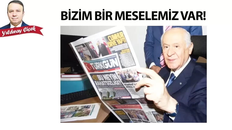BİZİM BİR MESELEMİZ VAR!

Merhum edebiyatçı Rasim Özdenören, “Bir meselesi olmayan biri yola çıksa ne yazabilir?” diyordu. 

Bizim meselemiz var: Türk milletini koruma, yaşatma ve yüceltme gibi kutsal bir mesele… 

İnandığımız ve iman ettiğimiz bu davaya hizmet etme