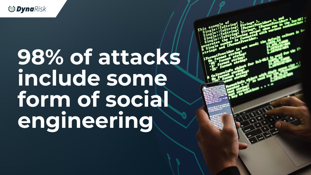 Media reports suggest that M&amp;S has attributed its recent cyber incident to human error, a common root cause of cyber attacks. Research shows that up to 98% of cyber incidents involve some form of social engineering.

Find out how we protect businesses: dynarisk.com/solutions/insu…
