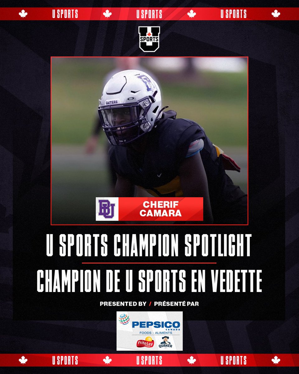 U SPORTS (@usportsca) on Twitter photo Bishop’s Gaiters DB Cherif Camara joins us for this week’s episode 🏈
Full interview is out today at 2 pm ET ⬇️ L'interview complète est diffusée aujourd'hui à 14 h HE
youtube.com/@usportsca
Cherif Camara des <a href="/BishopsGaiters/">#GaiterNation</a> se joint à nous pour l’épisode de cette semaine 🏈 Bishop’s Gaiters DB Cherif Camara joins us for this week’s episode 🏈
Full interview is out today at 2 pm ET ⬇️ L'interview complète est diffusée aujourd'hui à 14 h HE
youtube.com/@usportsca
Cherif Camara des <a href="/BishopsGaiters/">#GaiterNation</a> se joint à nous pour l’épisode de cette semaine 🏈