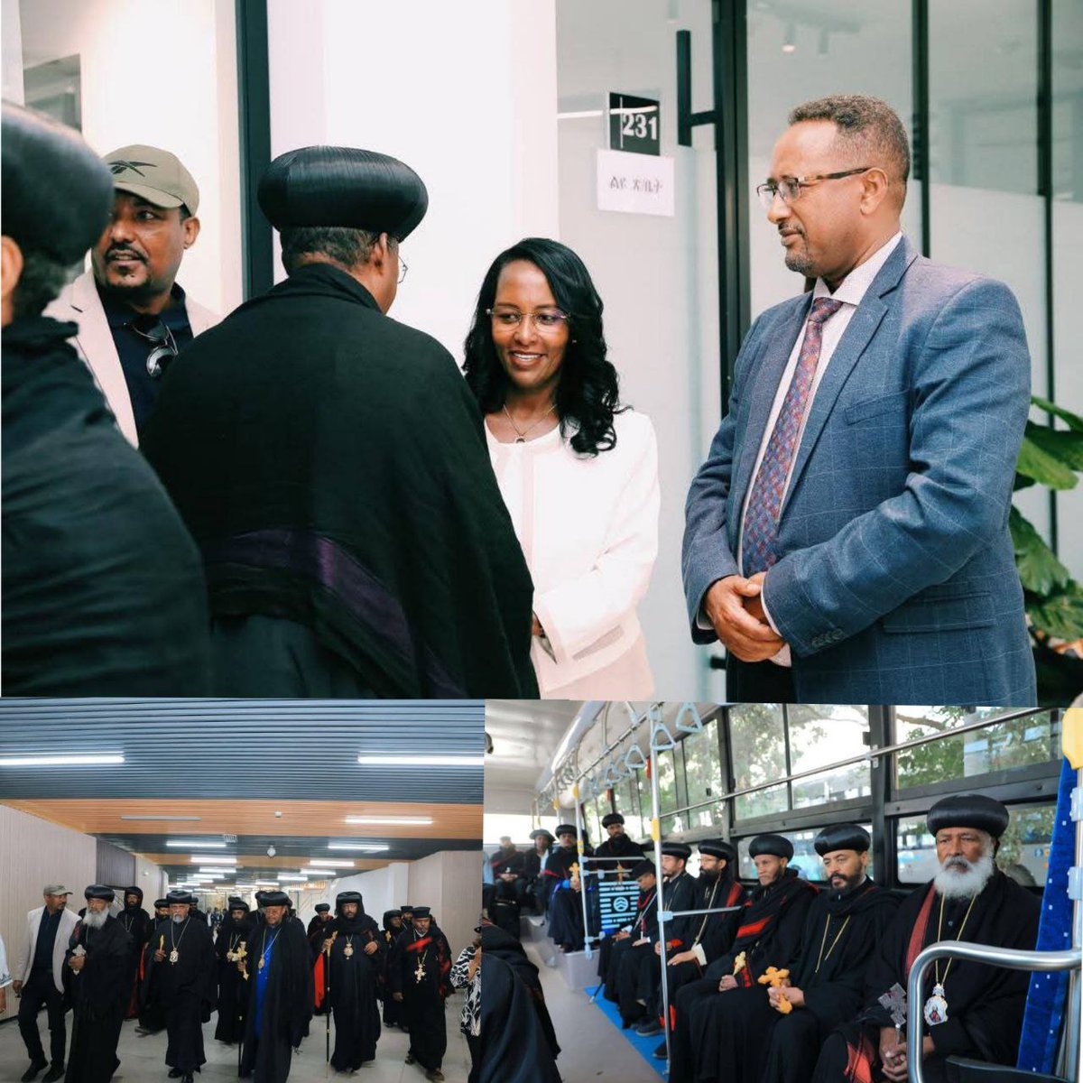 ዛሬ የኢትዮጵያ ኦርቶዶክስ ተዋህዶ ቤተክርስቲያን ብፁዓን አባቶች በከተማችን እየተከናወኑ  ያሉ ግዙፍ  የልማት ስራዎችን ጎብኝተዋል ። ከጉብኝት በኋላ በፅህፈት ቤታችን ተቀብለን በተለያዩ ከተማ አቀፍ ጉዳዮች እና የጋራ ስራዎች ዙሪያ ተወያይተናል።