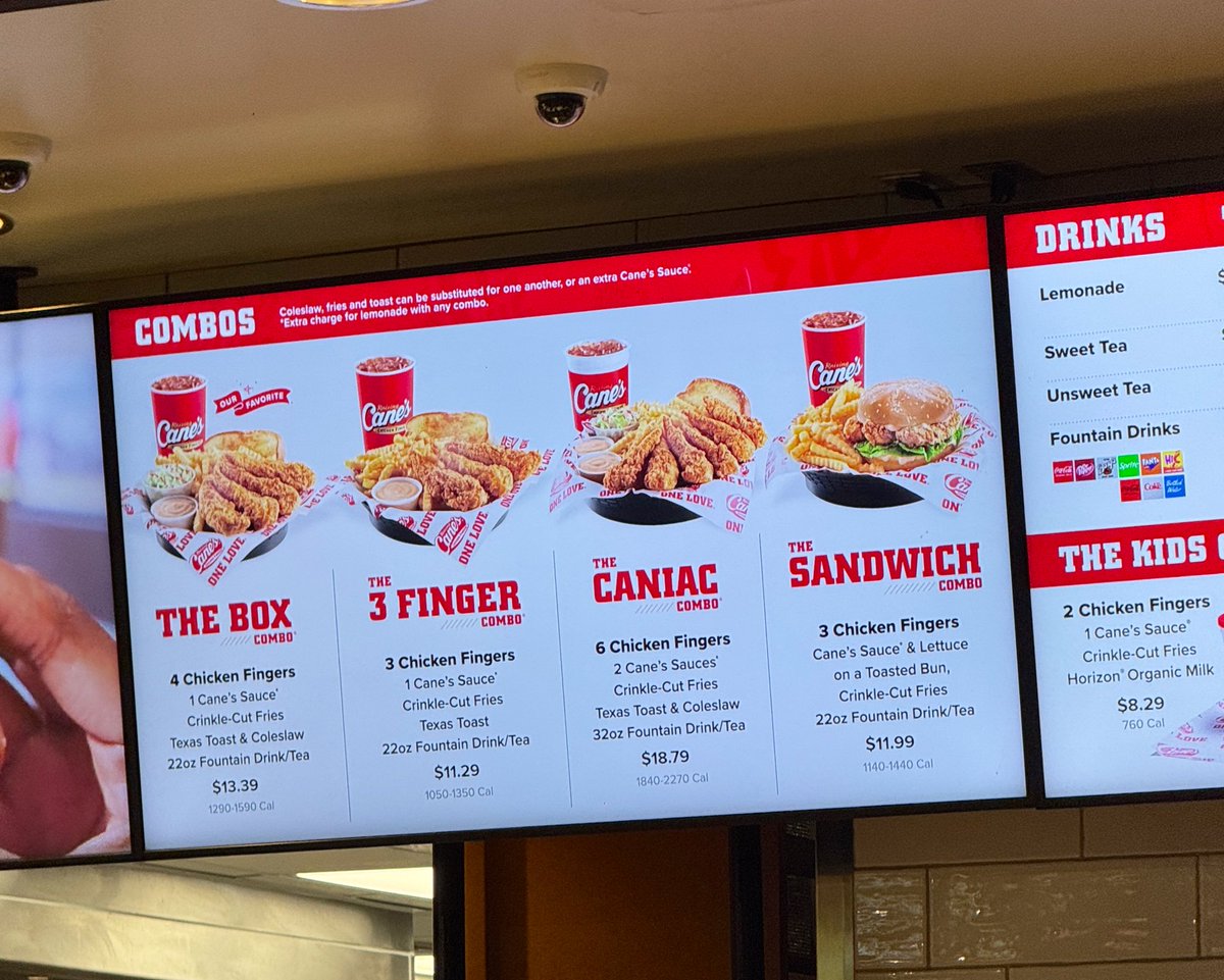 Attractions 360° (@socal360) on Twitter photo Raising Cane’s is now $13.39 for 4 chicken fingers meal. They sure love “raising” their prices.
Wondering how much it would cost at <a href="/UniStudios/">Universal Studios Hollywood</a> CityWalk when it opens up soon? Raising Cane’s is now $13.39 for 4 chicken fingers meal. They sure love “raising” their prices.
Wondering how much it would cost at <a href="/UniStudios/">Universal Studios Hollywood</a> CityWalk when it opens up soon?