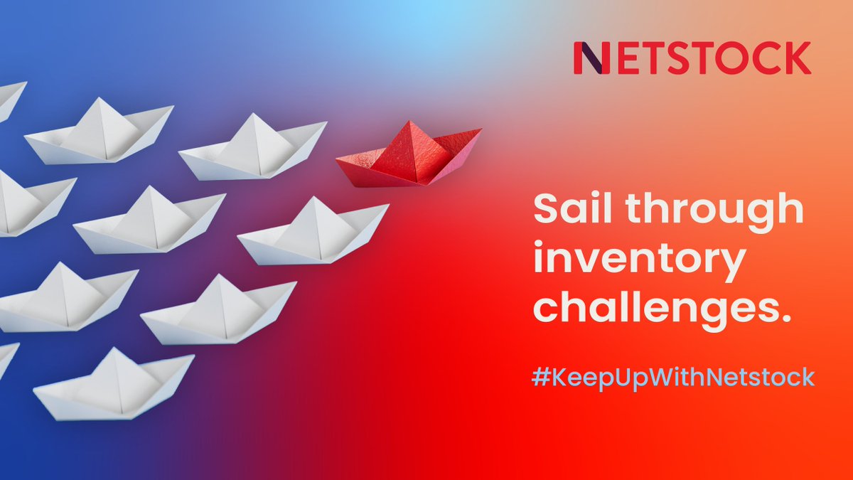 Ever feel like your inventory’s steering the ship? Netstock helps you take the wheel. AI-driven insights that make the journey smooth. 🚢

#KeepUpWithNetstock #SmartInventory #SailWithNetstock