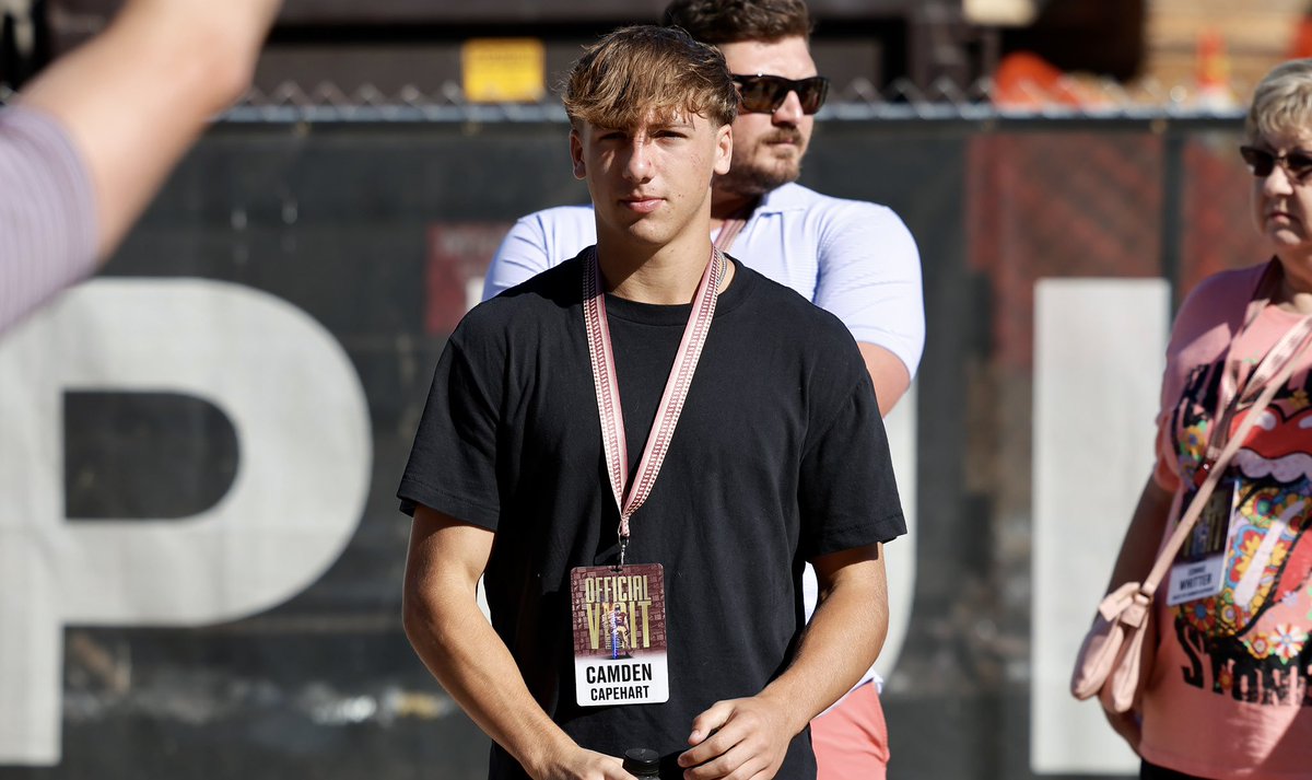 Chris Nee (@cnee247) on Twitter photo WR <a href="/Camden123123/">Camden_Capehart</a> arrives at FSU for his official visit 247sports.com/college/florid… WR <a href="/Camden123123/">Camden_Capehart</a> arrives at FSU for his official visit 247sports.com/college/florid…