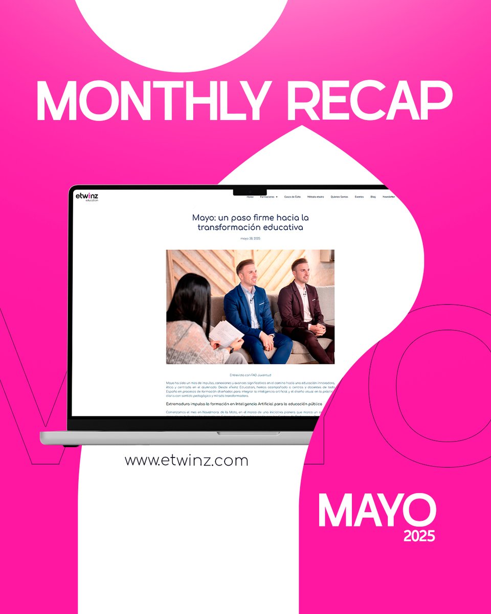 🎉 ¡Nuestro blog de mayo ya está disponible!

🔗 Léelo completo aquí:
etwinz.com/2025/05/30/may…