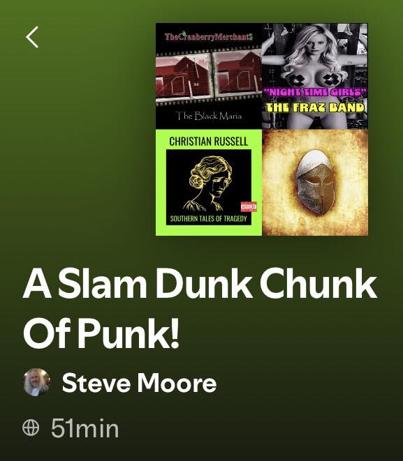 Cranberry Merchants (@cranberrymerch2) on Twitter photo YOUR FRIDAY PLAYLIST! 😎🤟
The Black Maria kicks off this #Spotify playlist to make some weekend noise!!
CRANK IT: open.spotify.com/playlist/4CyfP…
With:
<a href="/thefrazband/">The Fraz Band</a>
<a href="/crestglider/">crest glider</a>
<a href="/frankensteinerx/">FRANKENSTEINER</a>
<a href="/WEAK13/">WEAK13</a>
<a href="/ThisSideAnarchy/">𝔻𝕖𝕟𝕟𝕚𝕤-𝕋𝕙𝕚𝕤𝕊𝕚𝕕𝕖𝕆𝕗𝔸𝕟𝕒𝕣𝕔𝕙𝕪</a>
<a href="/KTOKathleenT_23/">KTO KathleenTurnerOverdrive</a>
& more!
#SupportIndieMusic #share #save #RT YOUR FRIDAY PLAYLIST! 😎🤟
The Black Maria kicks off this #Spotify playlist to make some weekend noise!!
CRANK IT: open.spotify.com/playlist/4CyfP…
With:
<a href="/thefrazband/">The Fraz Band</a>
<a href="/crestglider/">crest glider</a>
<a href="/frankensteinerx/">FRANKENSTEINER</a>
<a href="/WEAK13/">WEAK13</a>
<a href="/ThisSideAnarchy/">𝔻𝕖𝕟𝕟𝕚𝕤-𝕋𝕙𝕚𝕤𝕊𝕚𝕕𝕖𝕆𝕗𝔸𝕟𝕒𝕣𝕔𝕙𝕪</a>
<a href="/KTOKathleenT_23/">KTO KathleenTurnerOverdrive</a>
& more!
#SupportIndieMusic #share #save #RT