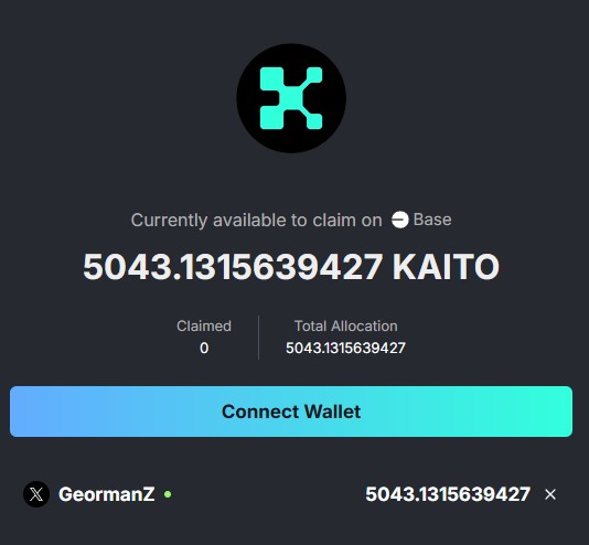 Claimed 5,000+ from Kaito back then👀
zero invites. zero shilling. just activity.

$LOUD is next.
tweet-to-earn is the new farm meta.

Stay Loudio on CT and get rewarded