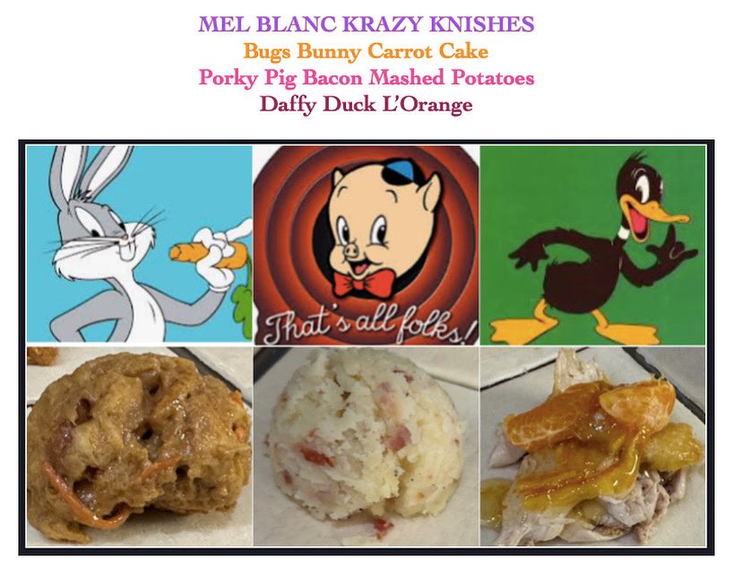 Need for a little #silly grab a Mel Blanc KrazyKnish  #bugsbunny #daffyduck #porkypig we’ve got flavor for you
Order for #homedelivery michaelsdelibrookline.com #looneytunes #playingwithfood #carrotcake #bacon #mashed #chicken #lorange #deli #bestofboston #familybusiness #havingfun