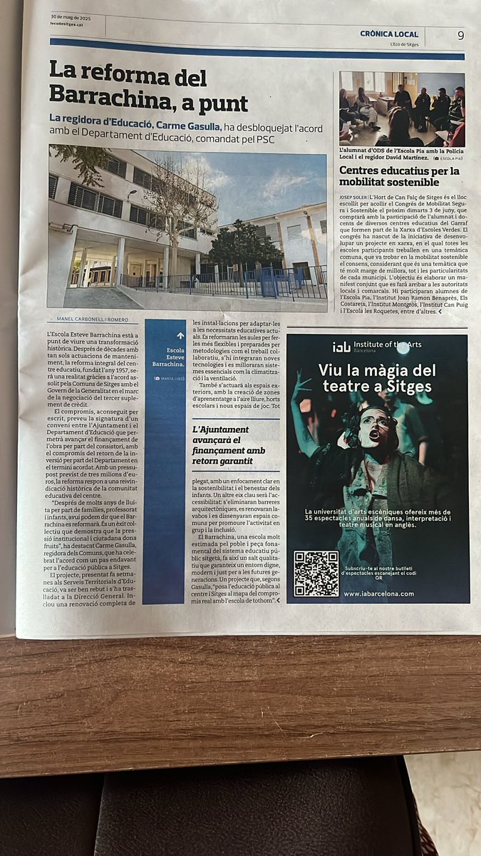 Per fi sembla que es farà realitat la reforma integral, una notícia que portàvem molts anys esperant!