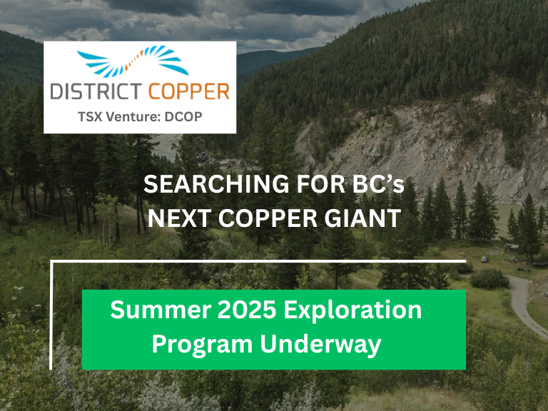 CopperCorp's tweet photo. District Copper $DCOP.v is targeting BC’s next big #copper discovery in the Quesnel Trough, Canada's largest mineral belt. 

Copper Keg, 20 km from Teck’s Highland Valley (~300M lbs Cu/year), shows a gossan zone with significant discovery potential. 

Exploration is underway. https://t.co/G94vd8M0yi