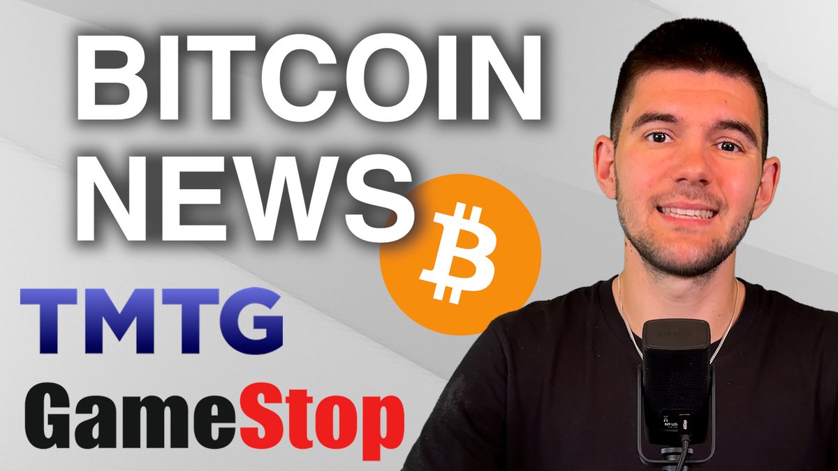 Die spannendsten News im 21Weekly 📰 

- TMTG plant Bitcoin Reserve 
- GameStop kauf Bitcoin 
- Blockchain Group stockt Bitcoin-Bestände auf 
- Bitcoin2025: JD Vance hält Keynote &amp; Saylor lehnt Proof of Reserve ab

Hier zum Video👇
youtu.be/Daf7ZYSIeTI?si…