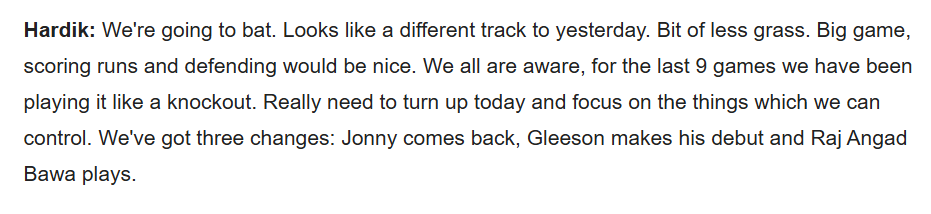 Has zero clue how to defend totals with this bowling attack but wants to defend.

WTH IS THIS?????