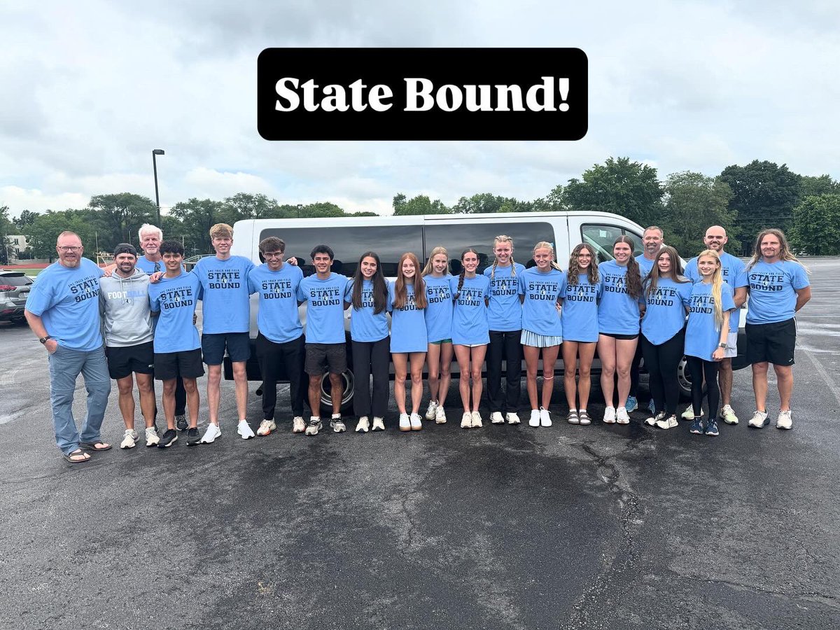 💙State Bound!🖤 See you in Wichita, good luck athletes! 

Not featured: athletes Will Beck and Cathrine Beltrame. 
Coaches: Alex Springer, Abra Scanlon, Kevin Wiesner and Eric Peters