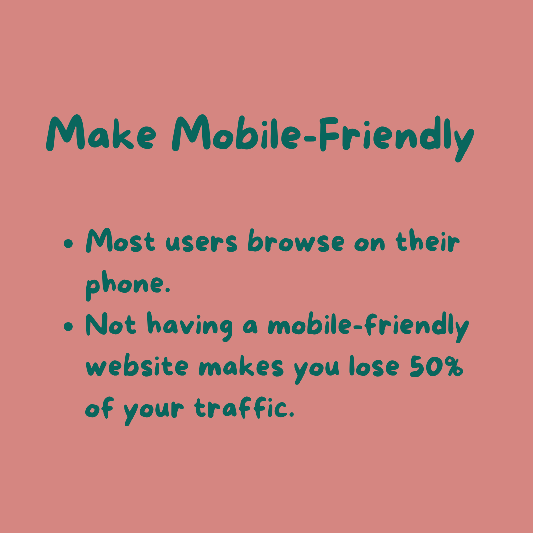 TechLearnit's tweet image. Running a 🌐small business online?
But feels 🙄troubled?
Here is the  😎one thing you can fix.

Follow for more updates💙