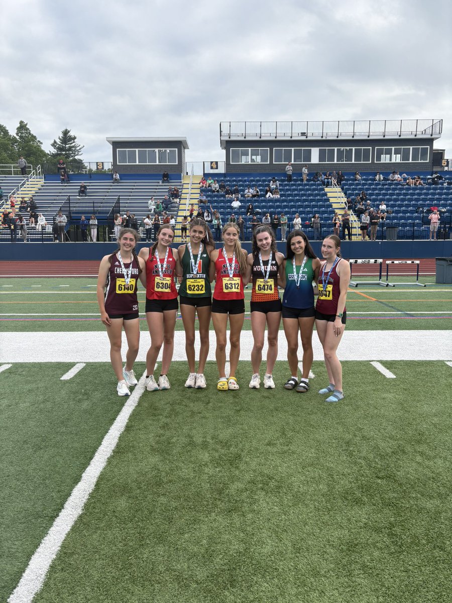 Dan Connors (@ethawkscoachc) on Twitter photo Liv Feudo pictured with medalists of the 400m hurdles. Her third place finish highlighted day one of the Division 2 Championships for Essex Tech Track . <a href="/ETAthletics/">Essex Tech Athletics</a> <a href="/PhilStacey_SN/">Phil Stacey</a> <a href="/MattWilliams_SN/">Matt Williams</a> Liv Feudo pictured with medalists of the 400m hurdles. Her third place finish highlighted day one of the Division 2 Championships for Essex Tech Track . <a href="/ETAthletics/">Essex Tech Athletics</a> <a href="/PhilStacey_SN/">Phil Stacey</a> <a href="/MattWilliams_SN/">Matt Williams</a>