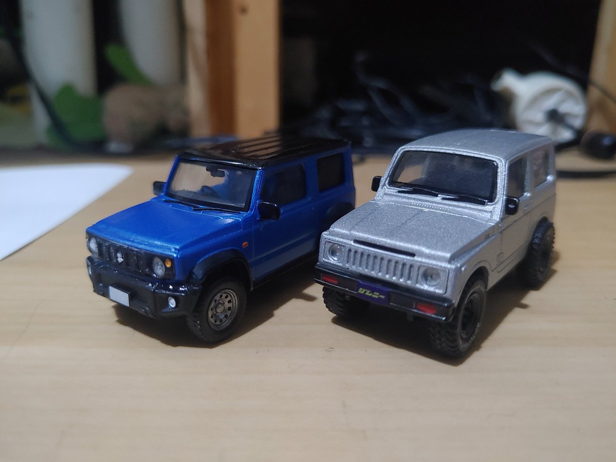ジムニー(右サイドで改造後)
今代ジムニ/SJ 413すきですか？
#ジムニー #jimny
#suzuki #鈴木 #Offroad