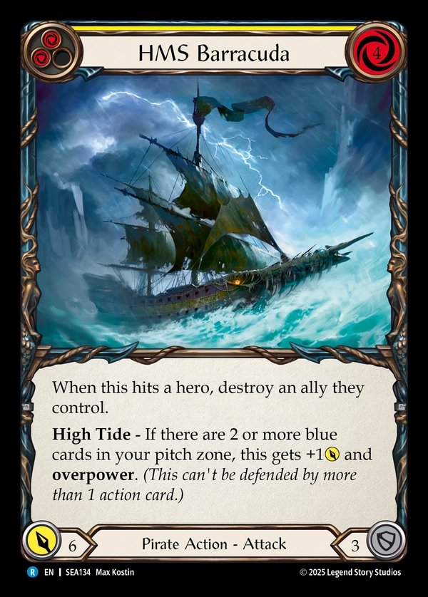 As an spanish speaker, just recently learned that "HMS" is "his/her majesty ship", who is the king/queen? and from where? I need answers please <a href="/fabtcg/">Flesh and Blood</a> <a href="/james_white/">James White</a>
