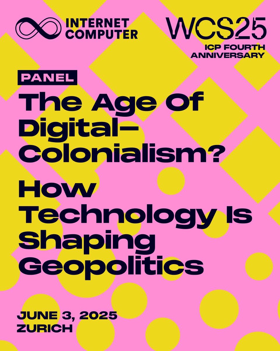 _MzJayde's tweet image. Ecosystem pitches and demos… The #WorldComputerSummit25 is stacked and packed with learnings.

Zurich | June 3… Be there !!!

Register lu.ma/wcs25?tk=lYivFQ

#WCS25