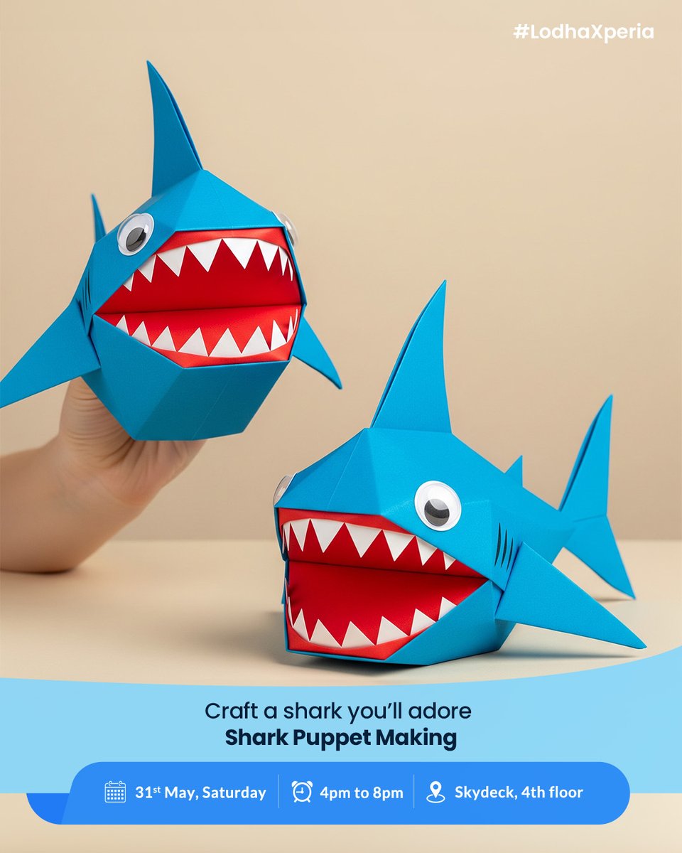 xperiamall's tweet image. Make room for fins, grins, and weekend memories. Whether you're crafting a shark or meeting one, Xperia Mall is where all the action splashes in. See you there this weekend.

#XperiaMall #WeekendActivity #MarineAdventure #MeetAndGreet #Dombivli #Palava