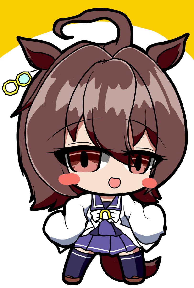 早瀬ユウカ(ブルアカ) 「#24時間でフォロワー何人増えるかチャレンジ」|餅乃月あなご🍥のイラスト