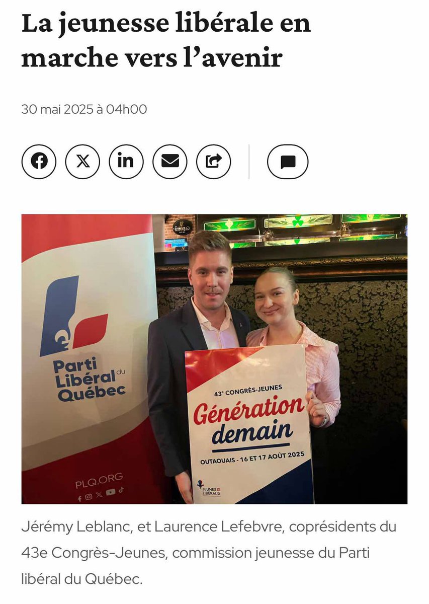 Parti libéral du Québec tweet media