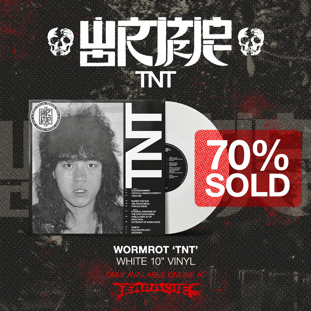 Thank you for selling out <a href="/Wormrot/">Wormrot</a>'s immense new live album 'TNT' on black/clear split vinyl!🧨

The white vinyl edition (the last of the colour vinyl) is 70% sold out so grab it whilst you can - once it's gone, it's gone!

🌎earache.com/wormrot
🇺🇸wormrot.earacheusa.com