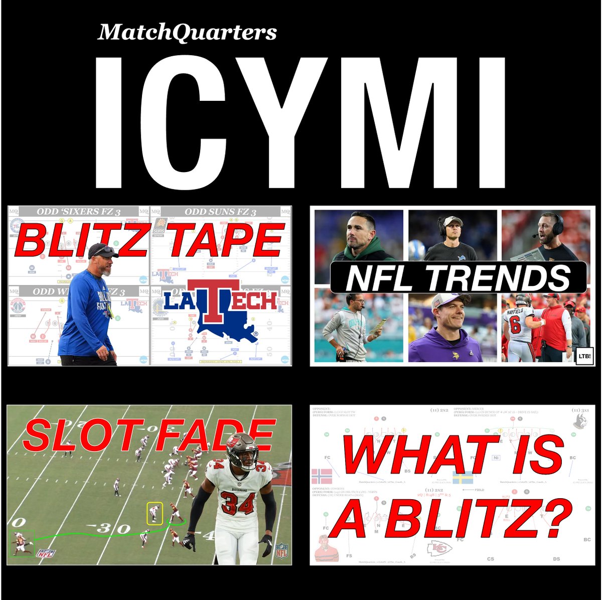 MatchQuarters ICYMI - Week of 5/26/25

- Preview of 'What is a blitz?'
- Links to this week's content
- Dive into the MQ Archives!

| matchquarters.com/p/icymi-week-o… 
--