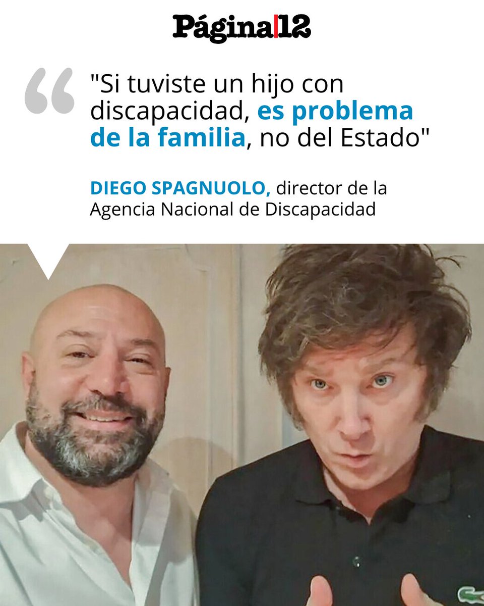 "Su discapacidad no es problema del Estado": la cruel respuesta del titular de ANDIS a un niño con autismo. [bit.ly/4mCr0Eg]